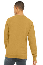 HtMustard BELLA+CANVAS Unisex Sponge Fleece Raglan Sweatshirt. BC3901