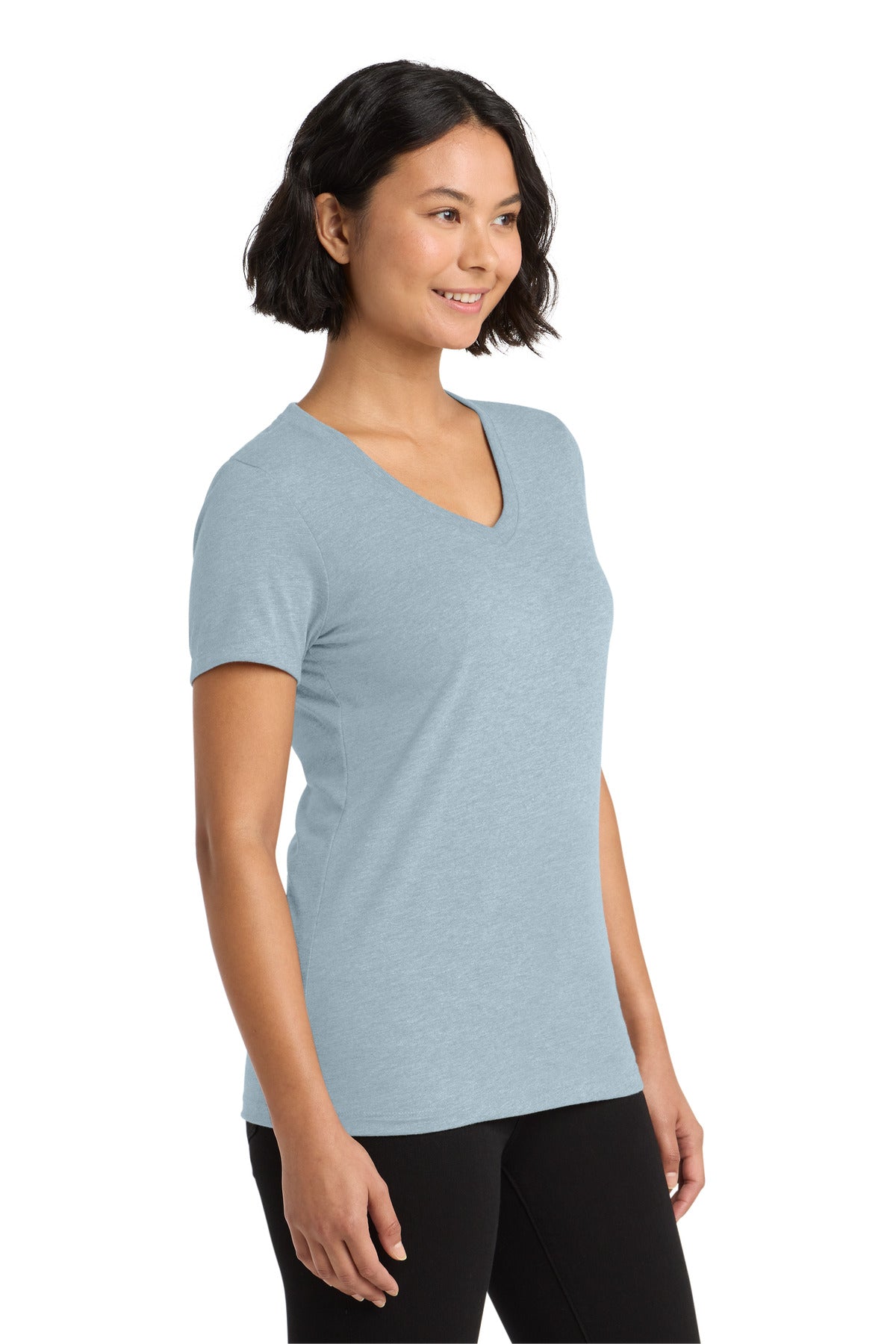 ILikeUBlue Allmade Women's Tri-Blend V-Neck Tee AL2018