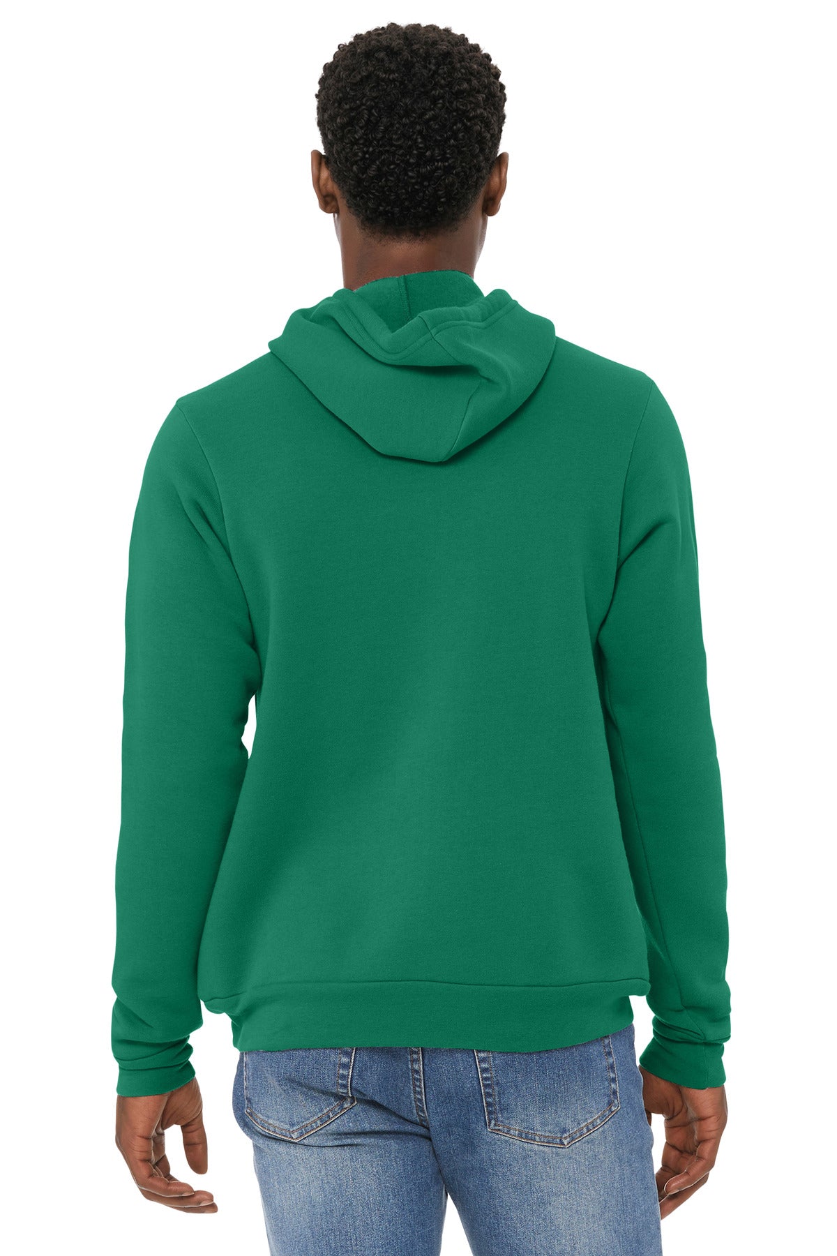 Kelly BELLA+CANVAS Unisex Sponge Fleece Pullover Hoodie. BC3719