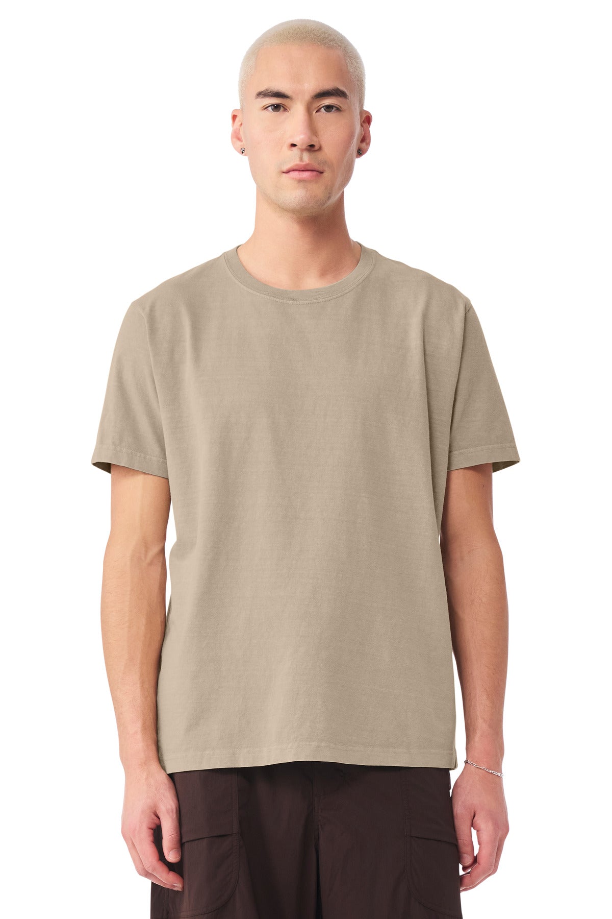 Khaki BELLA+CANVAS Unisex Heavyweight Garment-Dyed Tee BC4810GD