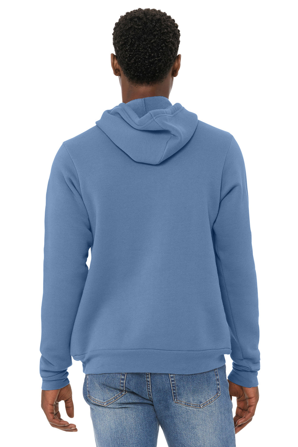 LavenderBl BELLA+CANVAS Unisex Sponge Fleece Pullover Hoodie. BC3719