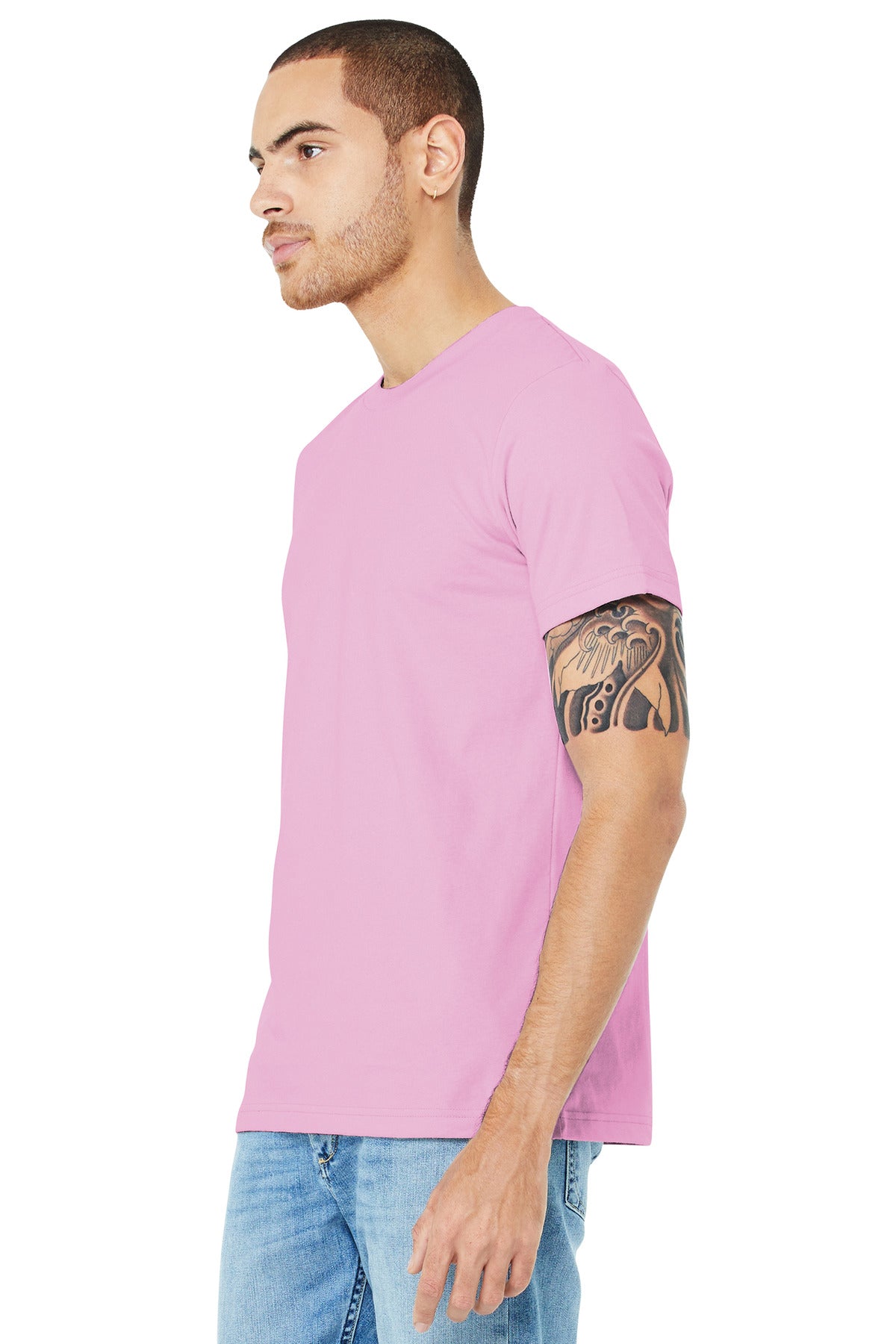 Lilac BELLA+CANVAS Unisex Jersey Short Sleeve Tee. BC3001