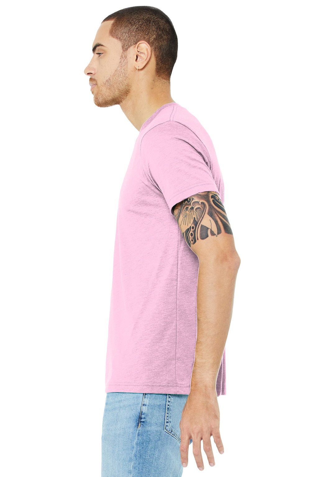 Lilac TB BELLA+CANVAS Unisex Triblend Short Sleeve Tee. BC3413