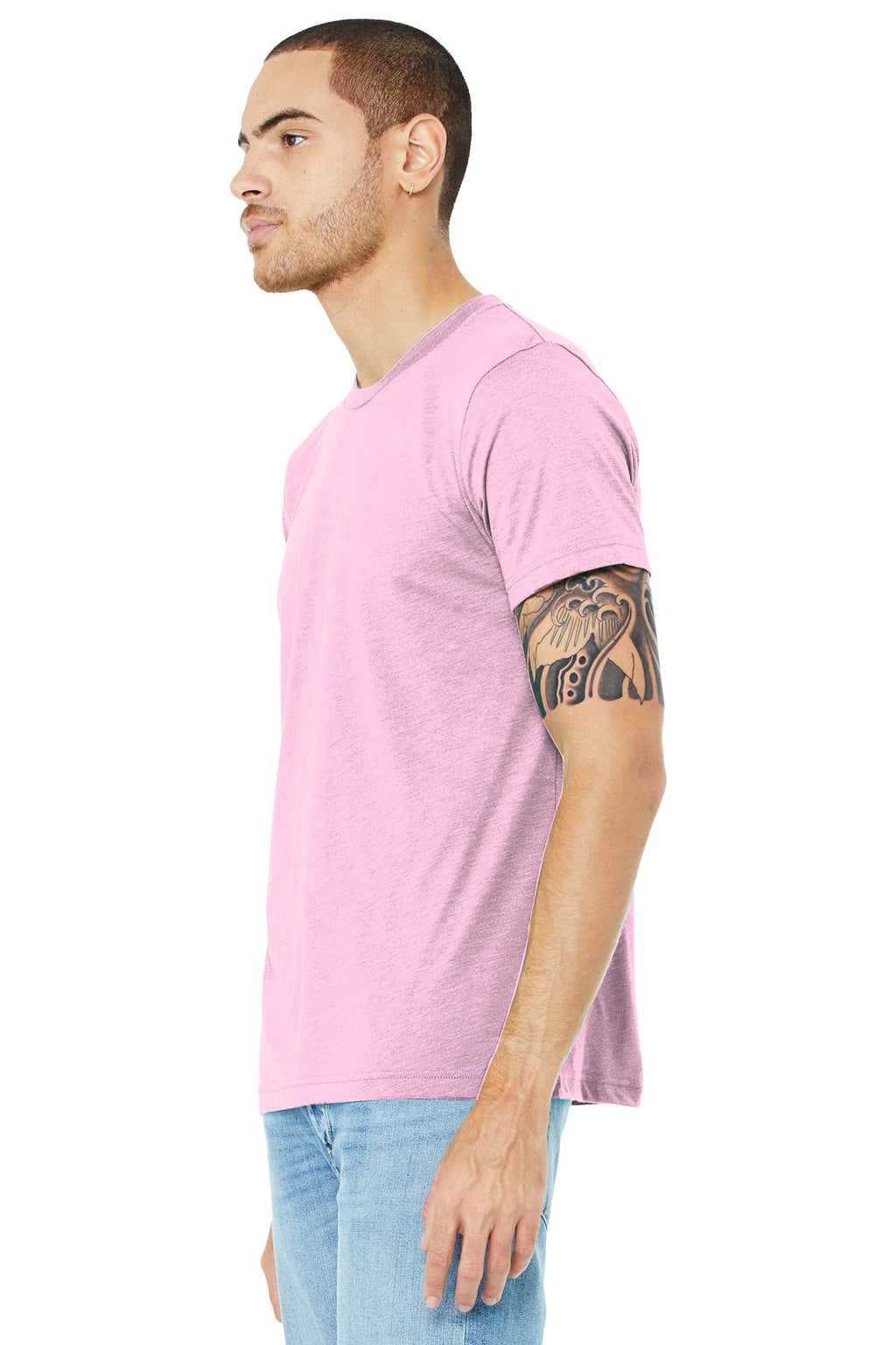 Lilac TB BELLA+CANVAS Unisex Triblend Short Sleeve Tee. BC3413