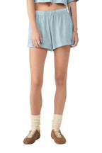 LtWsdDenim BELLA+CANVAS Women's Heavyweight Garment-Dyed Short BC6824GD