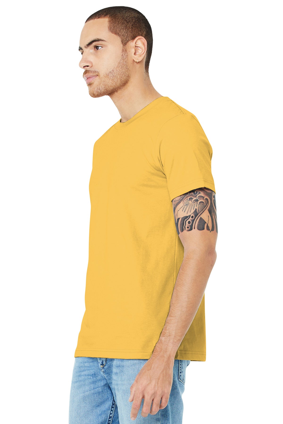 Maize Yellow BELLA+CANVAS Unisex Jersey Short Sleeve Tee. BC3001