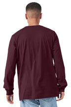 Maroon BELLA+CANVAS Unisex Jersey Long Sleeve Tee. BC3501
