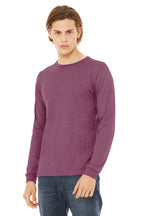 MaroonTB BELLA+CANVAS Unisex Triblend Long Sleeve Tee BC3513