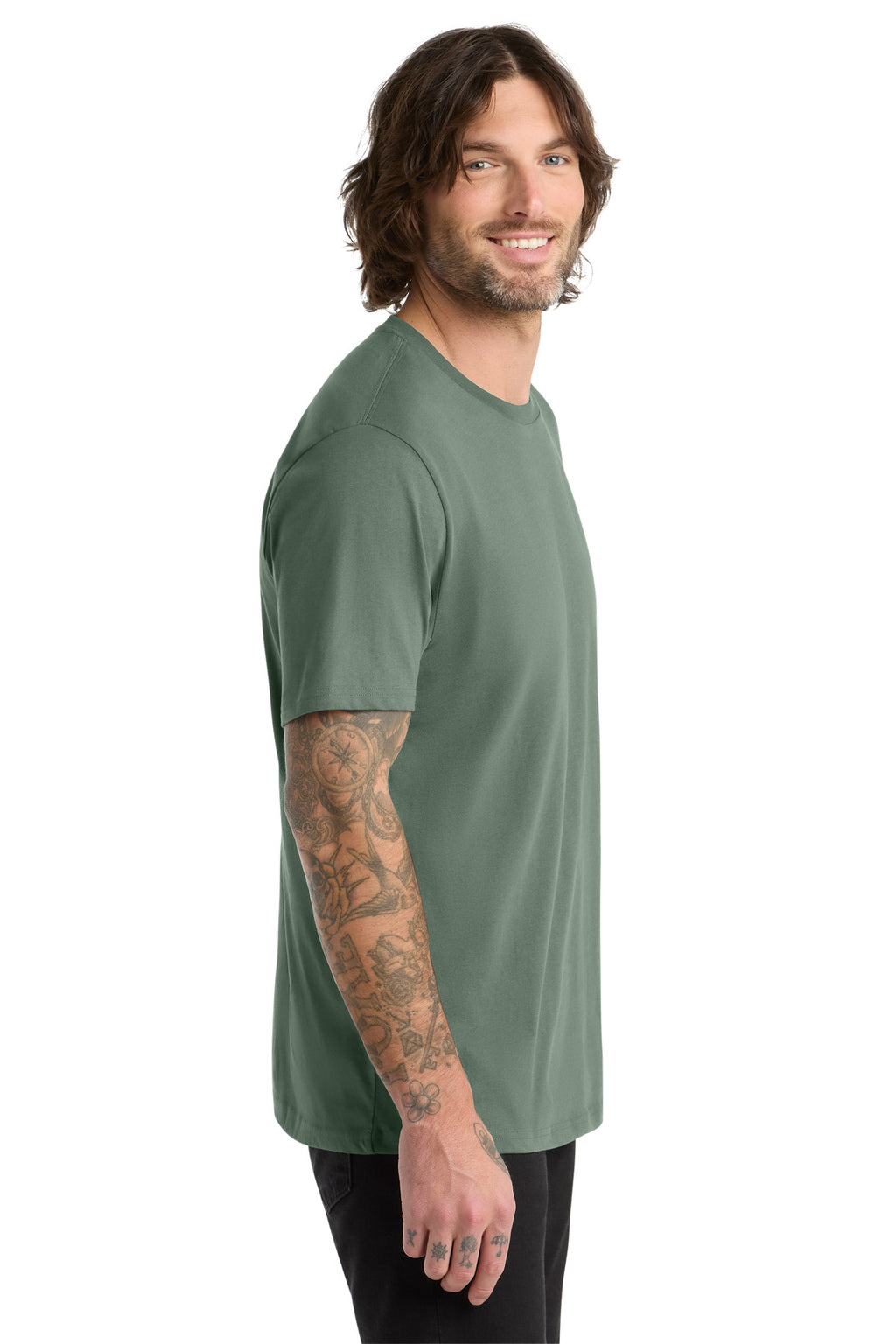 MatchaGrn Allmade Unisex Organic Cotton Tee. AL2100