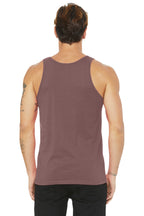 Mauve BELLA+CANVAS Unisex Jersey Tank. BC3480
