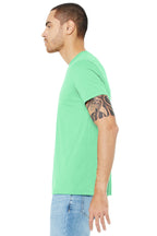 Mint TB BELLA+CANVAS Unisex Triblend Short Sleeve Tee. BC3413