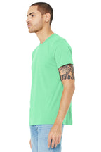 Mint TB BELLA+CANVAS Unisex Triblend Short Sleeve Tee. BC3413