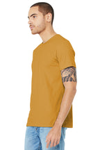 Mustard BELLA+CANVAS Unisex Jersey Short Sleeve Tee. BC3001