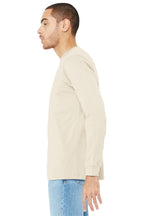 Natural BELLA+CANVAS Unisex Jersey Long Sleeve Tee. BC3501