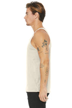 Natural BELLA+CANVAS Unisex Jersey Tank. BC3480