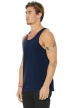 Navy BELLA+CANVAS Unisex Jersey Tank. BC3480