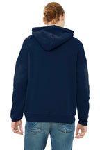 Navy BELLA+CANVAS Unisex Sponge Fleece Pullover DTM Hoodie. BC3729