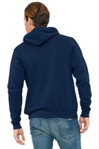 Navy BELLA+CANVAS Unisex Sponge Fleece Pullover Hoodie. BC3719