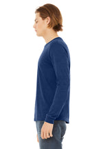 NavyTB BELLA+CANVAS Unisex Triblend Long Sleeve Tee BC3513