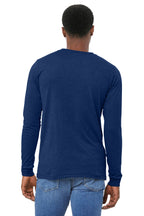 NavyTB BELLA+CANVAS Unisex Triblend Long Sleeve Tee BC3513