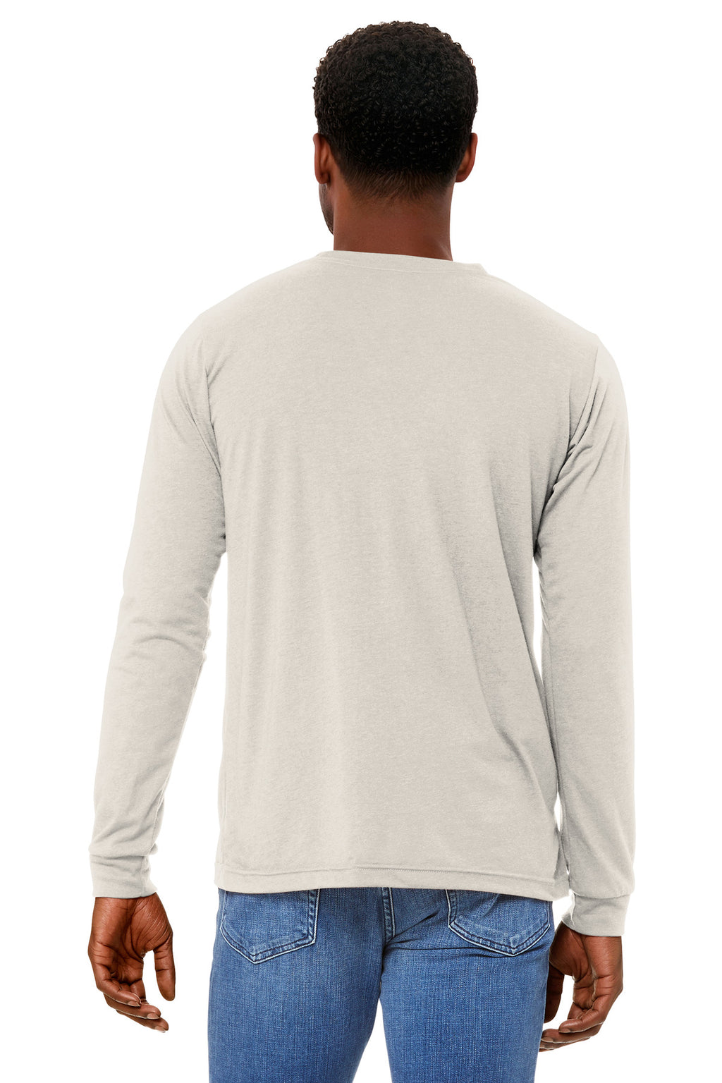 OatmealTB BELLA+CANVAS Unisex Triblend Long Sleeve Tee BC3513
