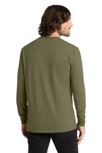 Olive You Grn Allmade Unisex Tri-Blend Long Sleeve Tee AL6004