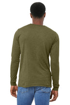 OliveTB BELLA+CANVAS Unisex Triblend Long Sleeve Tee BC3513