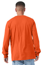 Orange BELLA+CANVAS Unisex Jersey Long Sleeve Tee. BC3501