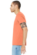 Orange TB BELLA+CANVAS Unisex Triblend Short Sleeve Tee. BC3413