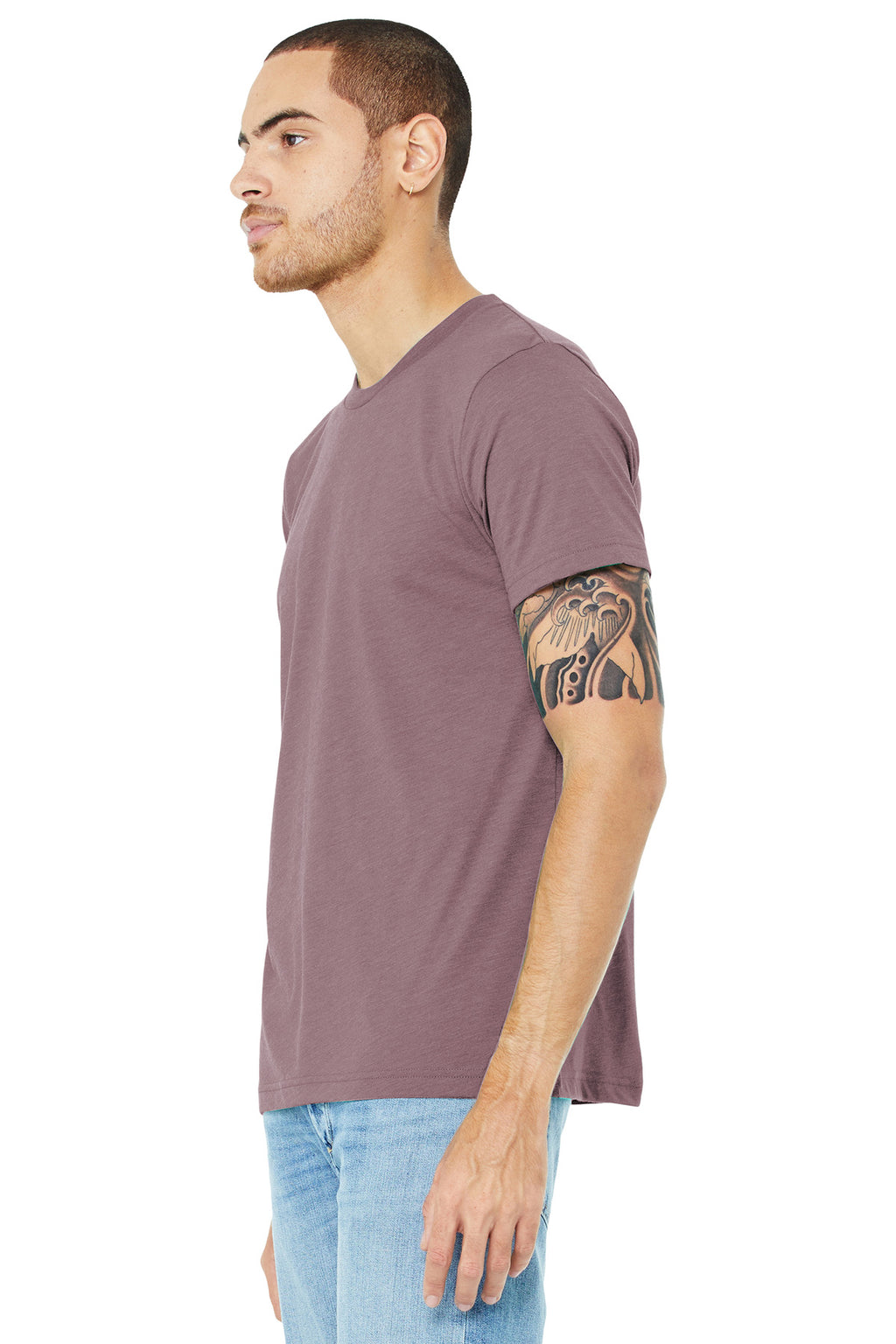 Orchid Tb BELLA+CANVAS Unisex Triblend Short Sleeve Tee. BC3413