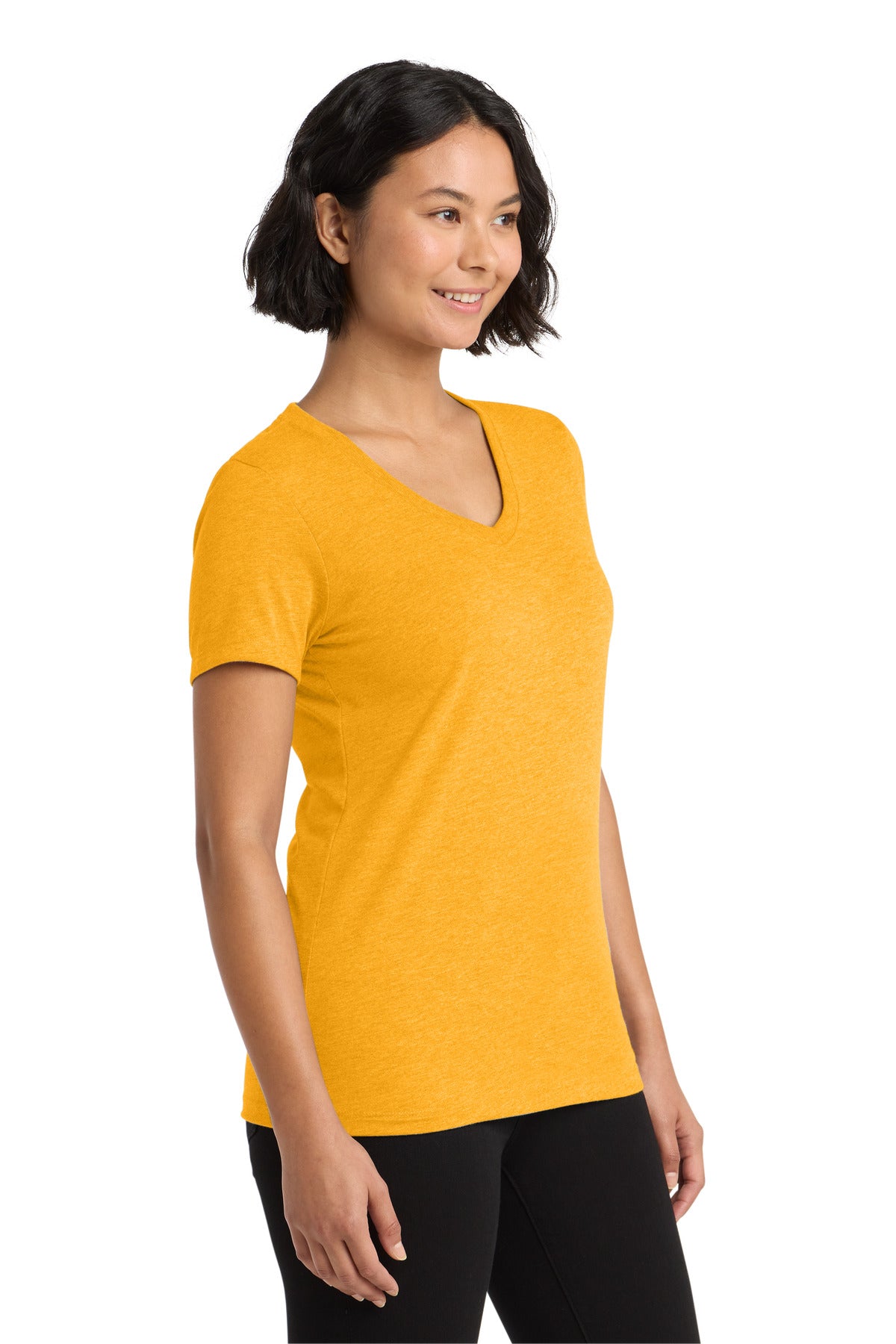 OrngUFancy Allmade Women's Tri-Blend V-Neck Tee AL2018