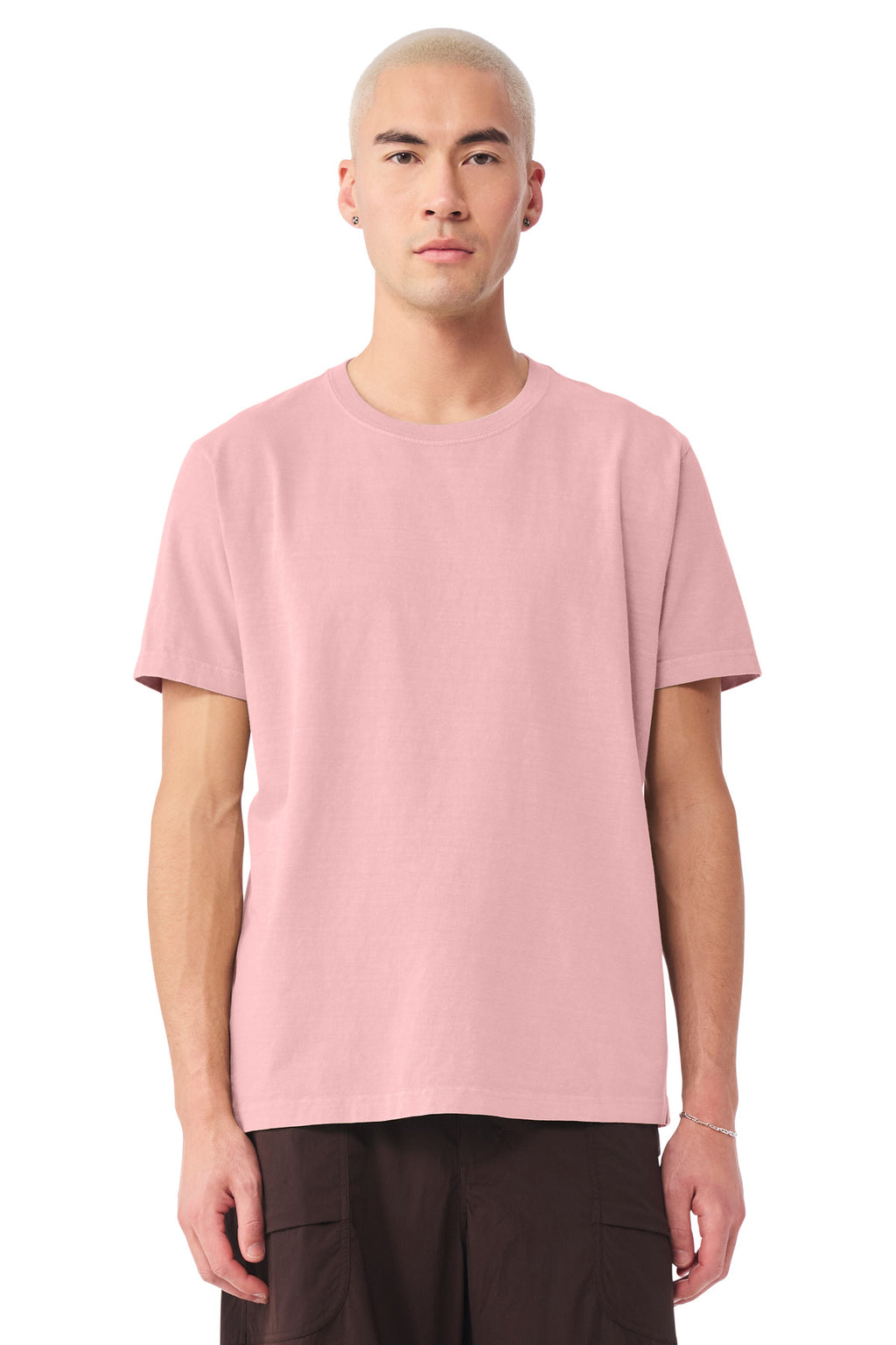 Pink BELLA+CANVAS Unisex Heavyweight Garment-Dyed Tee BC4810GD