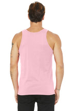 Pink BELLA+CANVAS Unisex Jersey Tank. BC3480