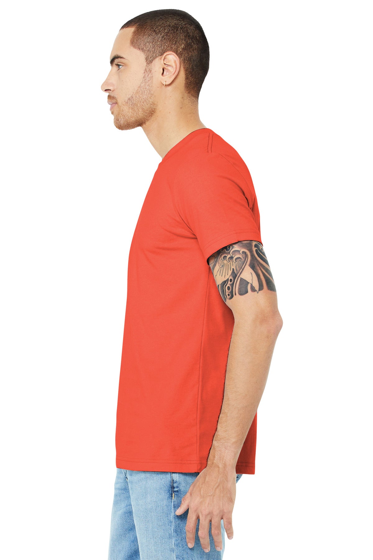 Poppy BELLA+CANVAS Unisex Jersey Short Sleeve Tee. BC3001