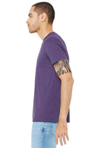 Purple TB BELLA+CANVAS Unisex Triblend Short Sleeve Tee. BC3413