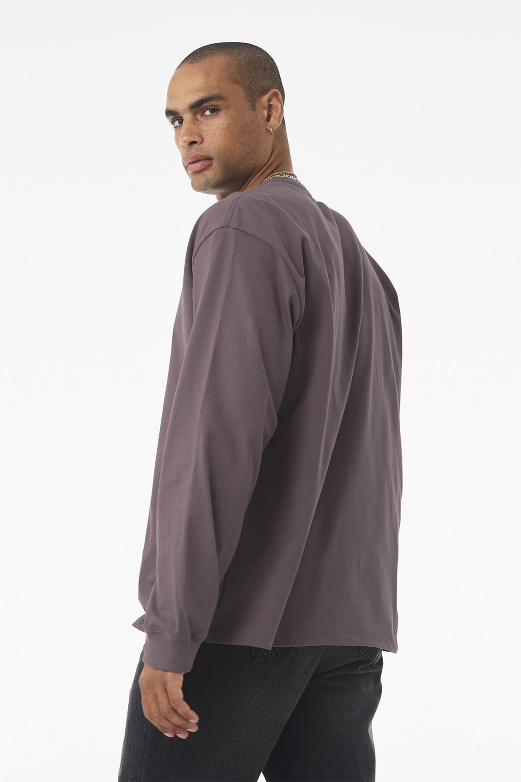 PurpleStrm BELLA+CANVAS Unisex 7.5-Ounce Heavyweight Long Sleeve Tee BC4651