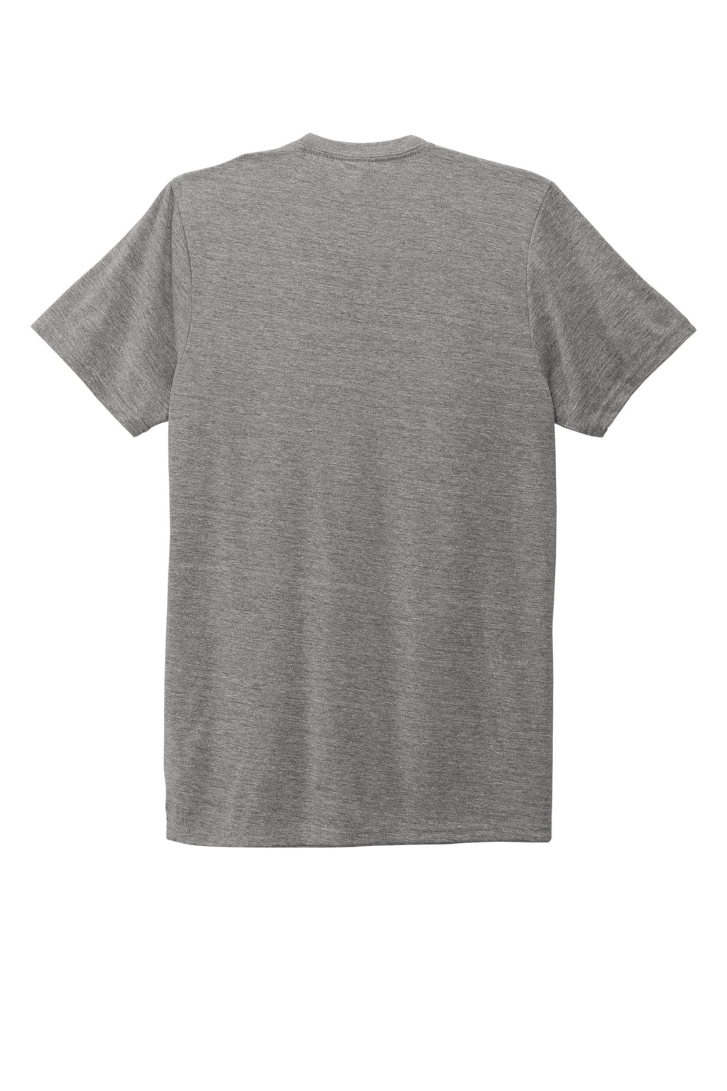 Rear View of Aluminum Grey Allmade Unisex Tri-Blend Tee AL2004