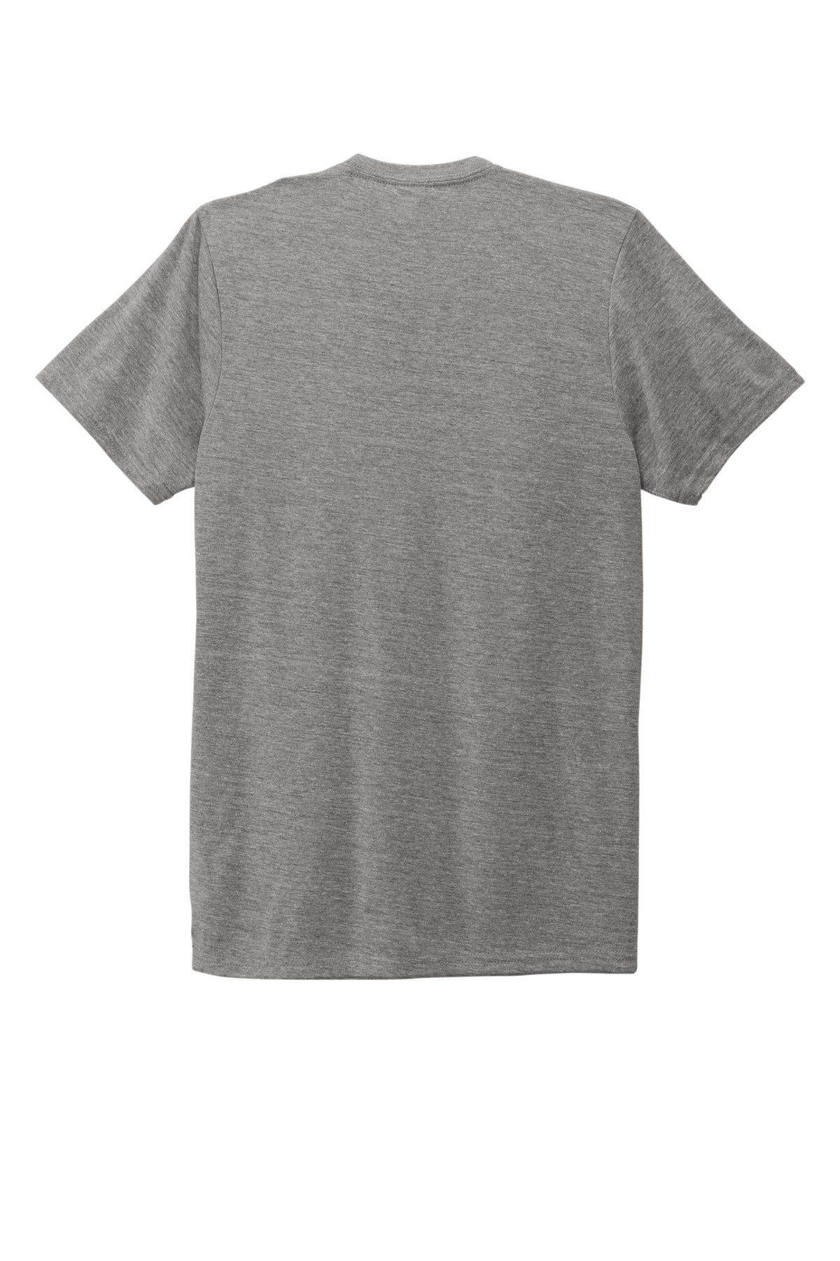 Rear View of Aluminum Grey Allmade Unisex Tri-Blend Tee AL2004