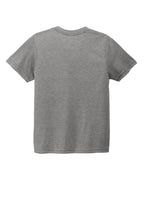Rear View of Aluminum Grey Allmade Youth Tri-Blend Tee AL207