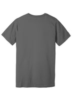 Rear View of Asphalt BELLA+CANVAS Unisex Jersey Short Sleeve Tee. BC3001