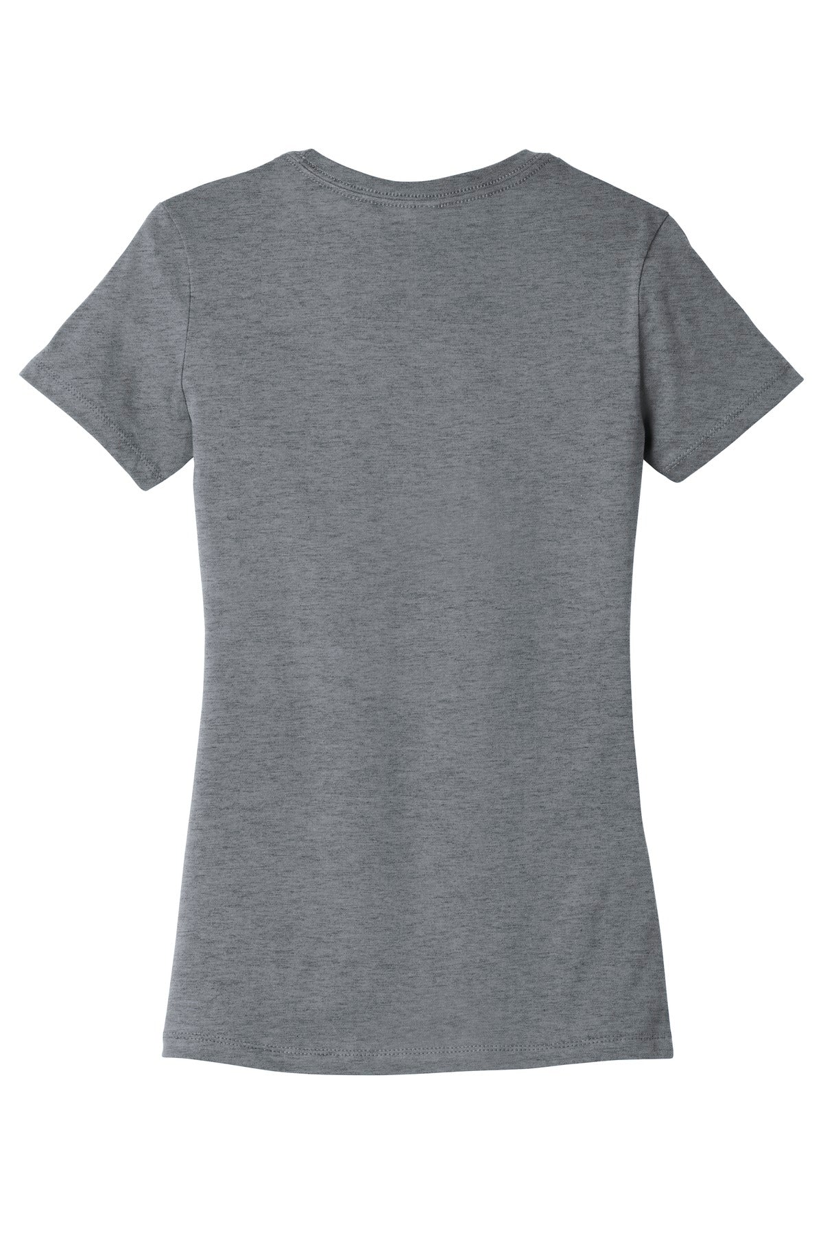 Rear View of Athletic Ht BELLA+CANVAS Women's Slim Fit Tee. BC6004
