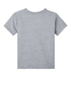 Rear View of AthlHthr BELLA+CANVAS Toddler Short Sleeve Tee BC3001T