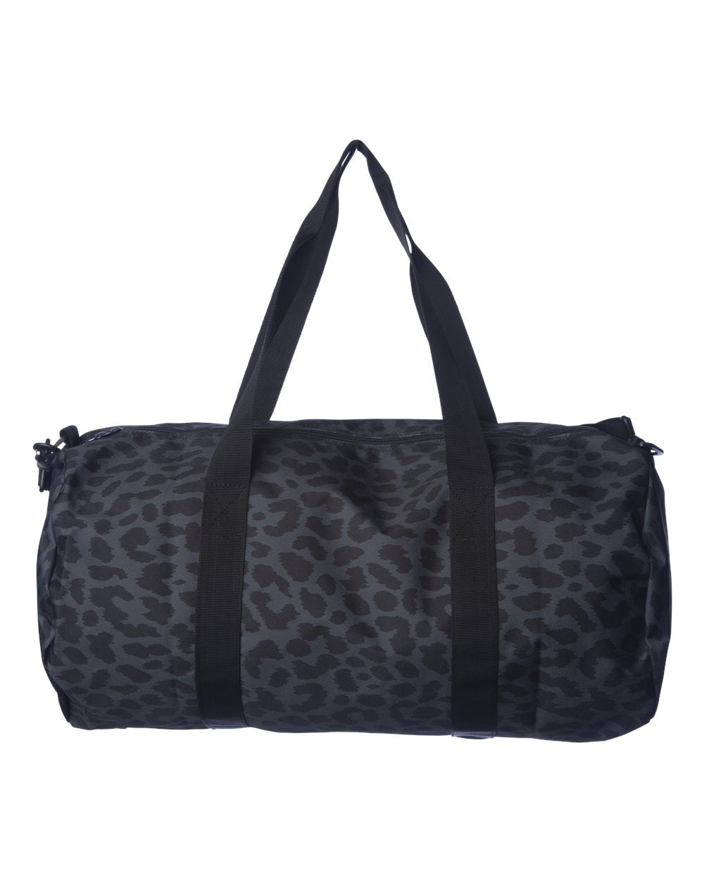 Rear View of Black Cheetah 29L Day Tripper Duffel Bag - INDDUFBAG