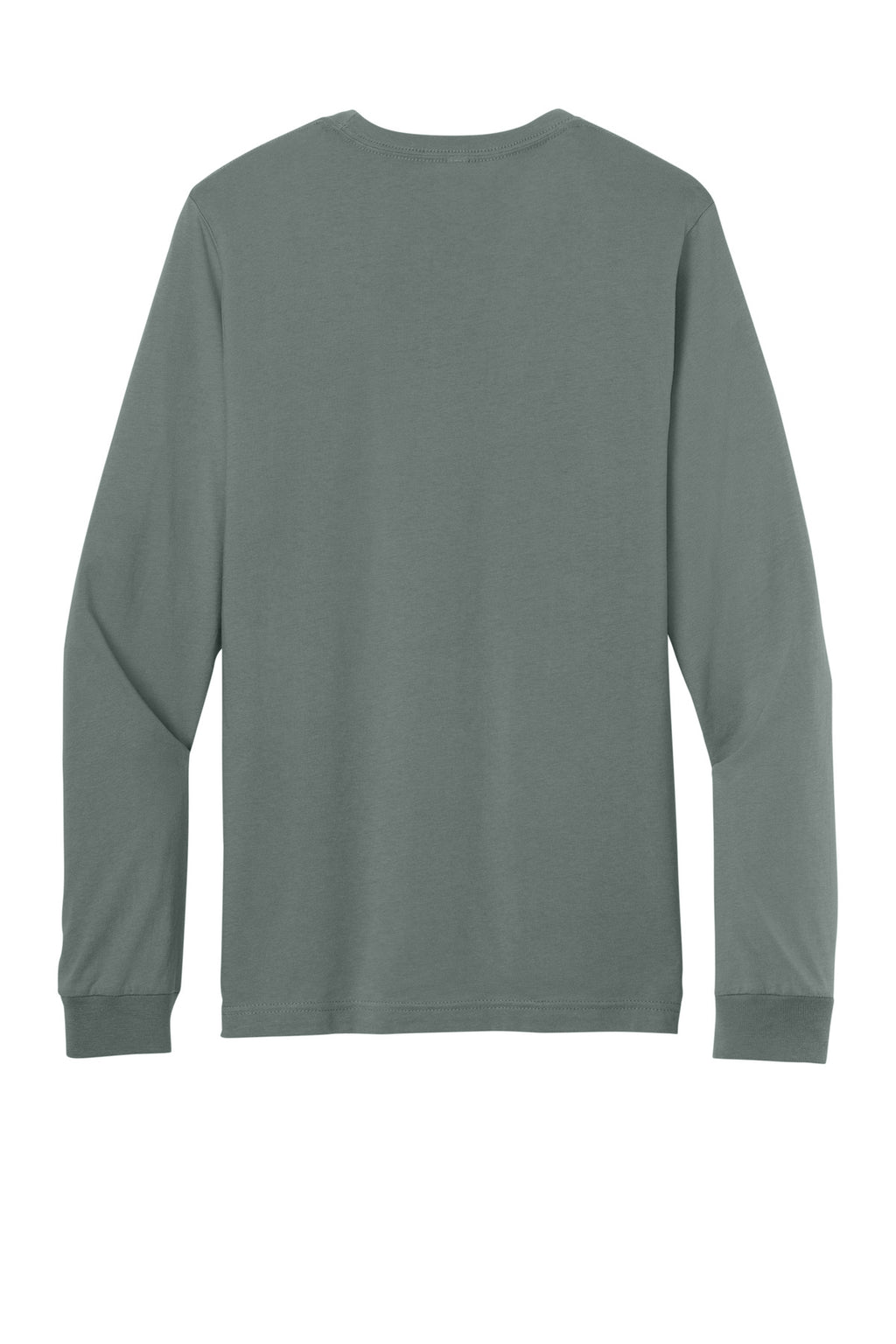 Rear View of BlueStorm BELLA+CANVAS Unisex Jersey Long Sleeve Tee. BC3501