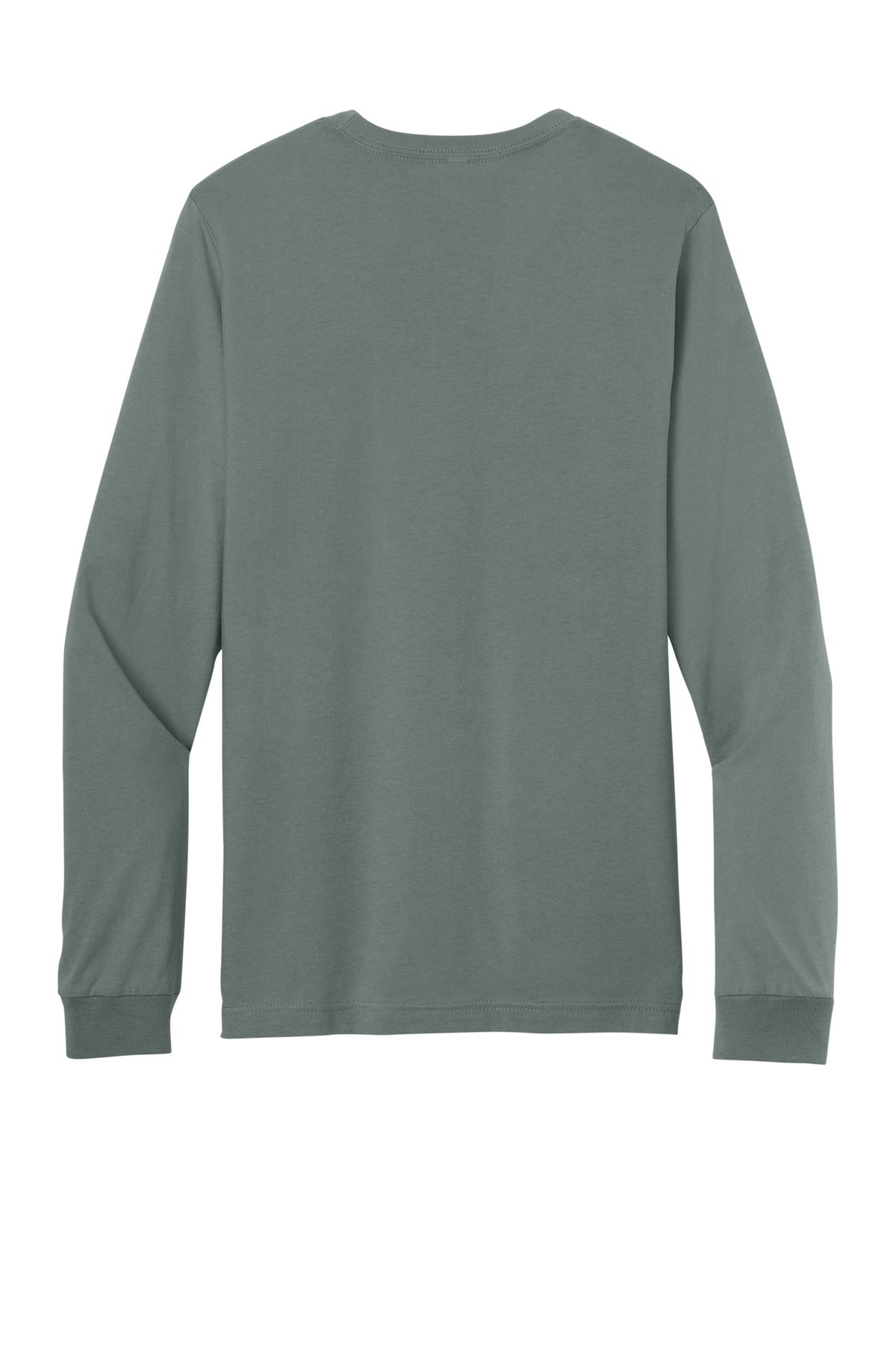 Rear View of BlueStorm BELLA+CANVAS Unisex Jersey Long Sleeve Tee. BC3501