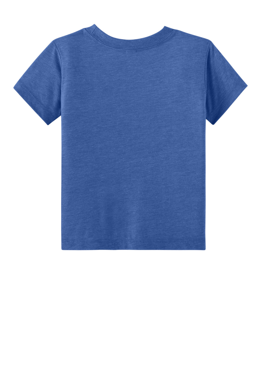 Rear View of BlueTB BELLA+CANVAS Toddler Triblend Short Sleeve Tee BC3413T