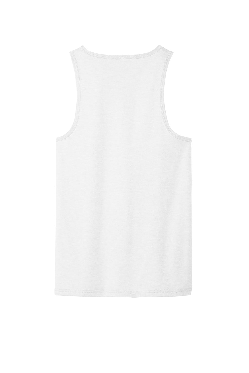 Rear View of BrtWhite Allmade Unisex Tri-Blend Tank AL2019