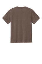 Rear View of Cocoa BELLA+CANVAS Unisex 7.5-Ounce Heavyweight Tee BC4610