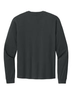 Rear View of DarkGrey BELLA+CANVAS Unisex 6-Ounce Heavyweight Long Sleeve Tee BC3511
