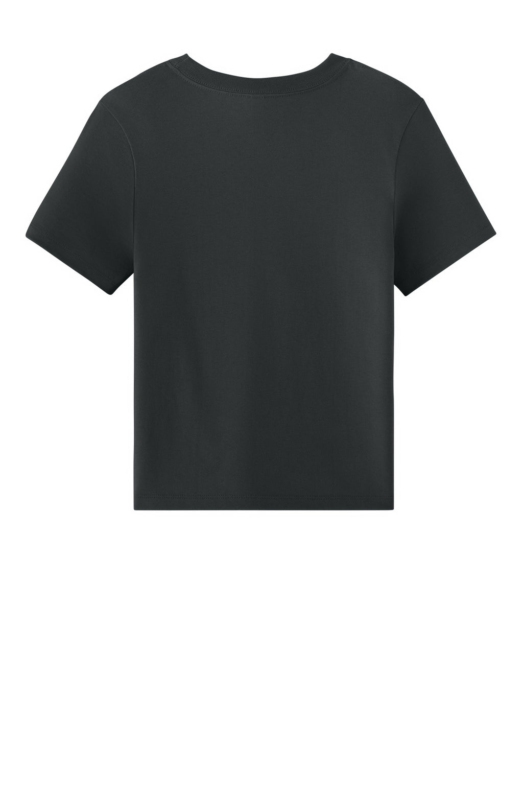 Rear View of DarkGrey BELLA+CANVAS Women's 6-Ounce Heavyweight Tee BC6110